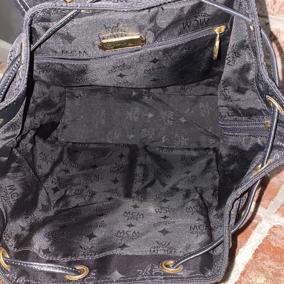 Women's MCM black backpack - Picture 11 of 12